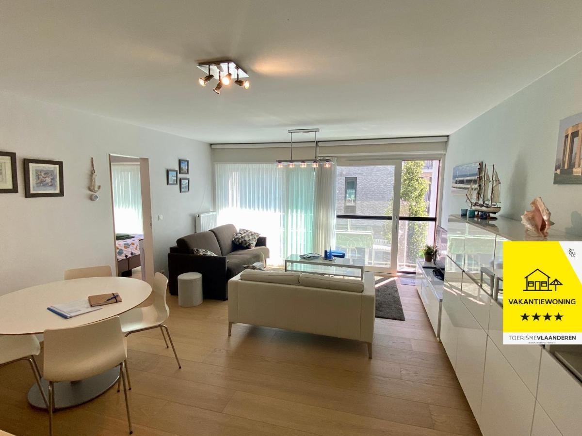 Even Naar Zee Nieuwpoort Appartement Waterkant מראה חיצוני תמונה